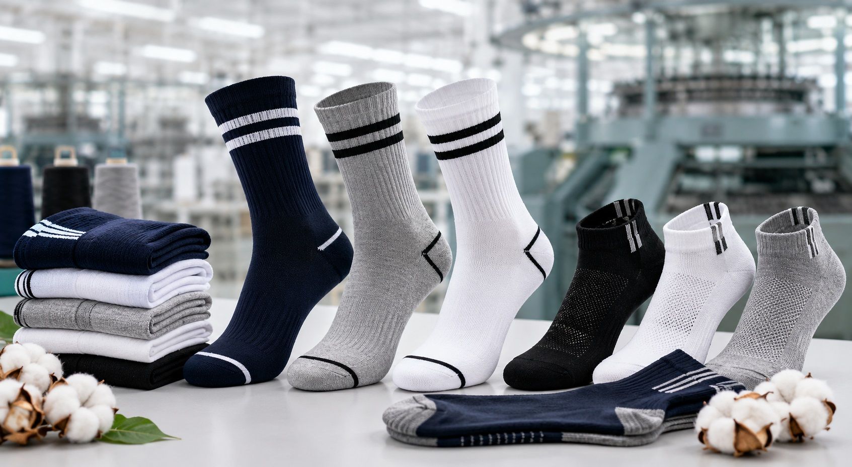 Top Reasons Businesses Prefer Branded Socks Manufacturers in Delhi